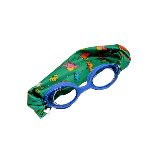 Gafas de Natación con turbante Fun Water - Infantil Azul / Dinos
