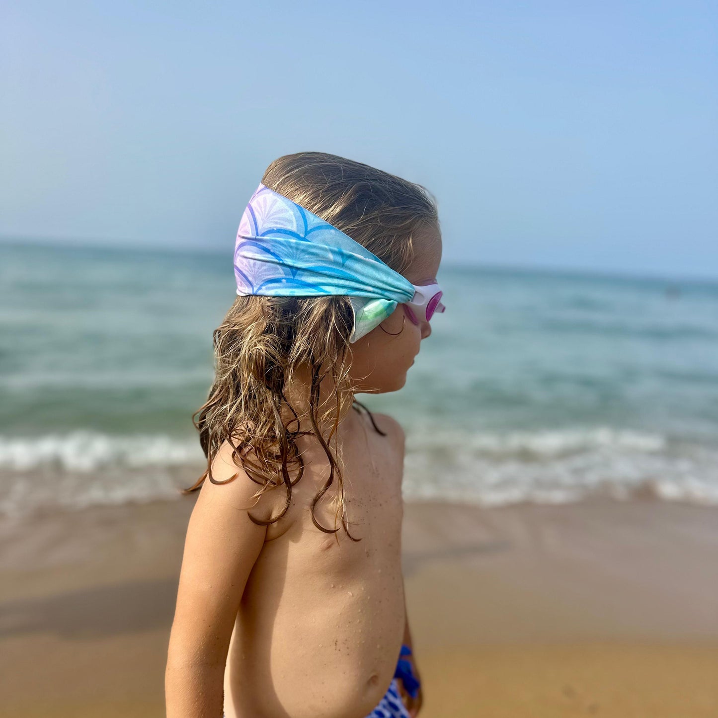 Gafas de Natación con turbante Fun Water - Infantil Sirenas