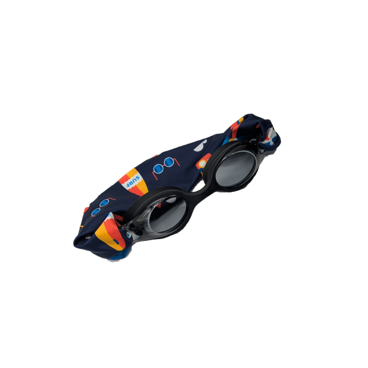 Gafas de Natación con turbante Fun Water - Infantil Negro / Surf