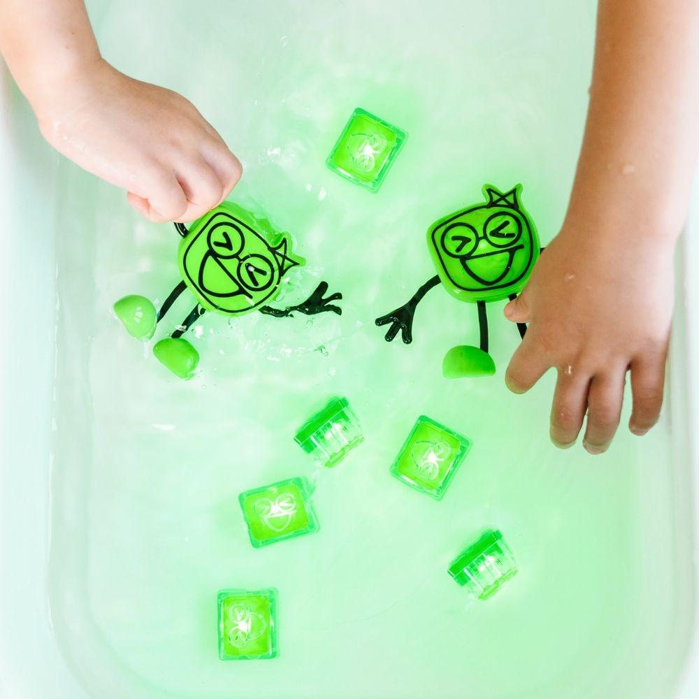 Set Pippa  + 2 cubos de luz verde GloPals