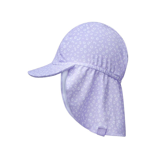 Gorro de baño UPF50+ Swim Essentials - Leopard Lila
