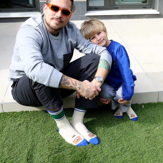 Calcetines a juego "Papi y mini Os@"