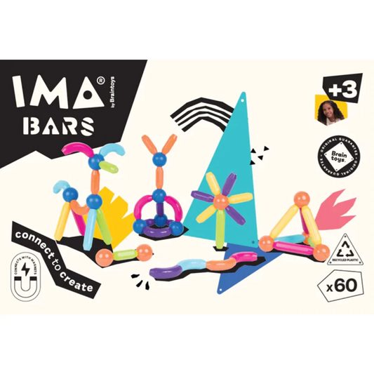 Imabars 60 piezas Braintoys