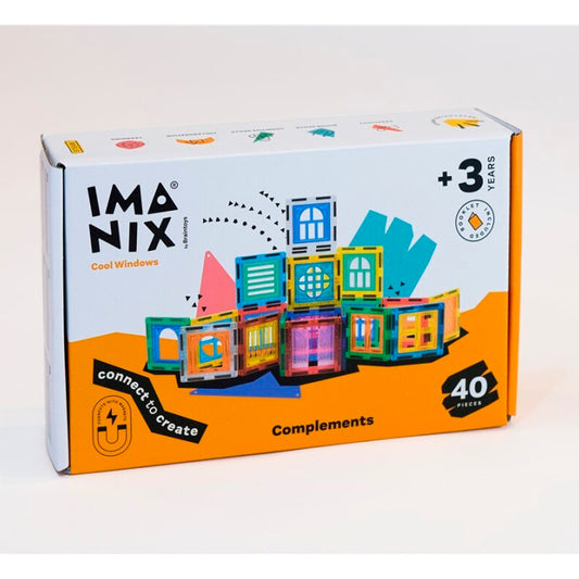 Imanix Cool Windows 40 piezas Braintoys