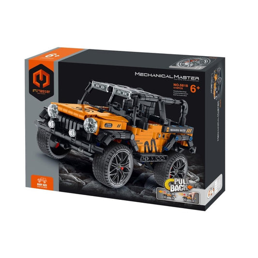 Set de construcción Todoterreno 4x4 naranja - 434 piezas iMMaster