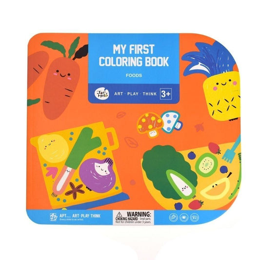 Mi primer libro de colorear Jar Meló - FOODS