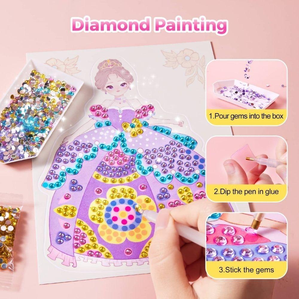 Kit creativo 4 en1 maquillaje y manualidades Jar Meló - PRINCESS GLAM