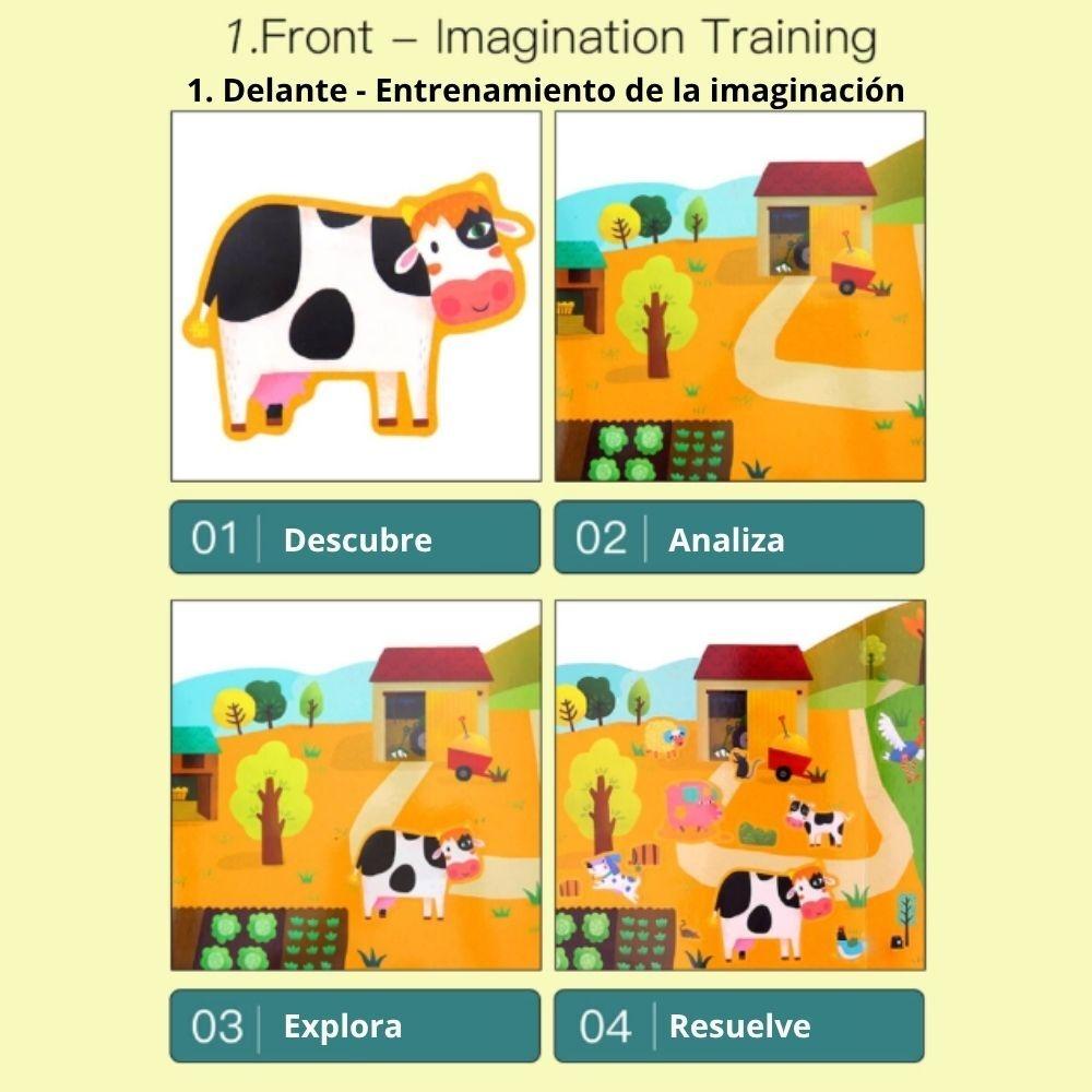 Libro Pegatinas Reutilizables JARMELO - Animal Place