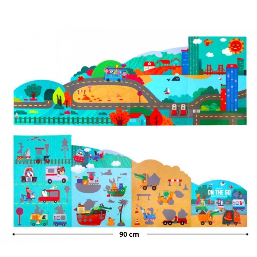 Libro Pegatinas Reutilizables JARMELO - On The Go