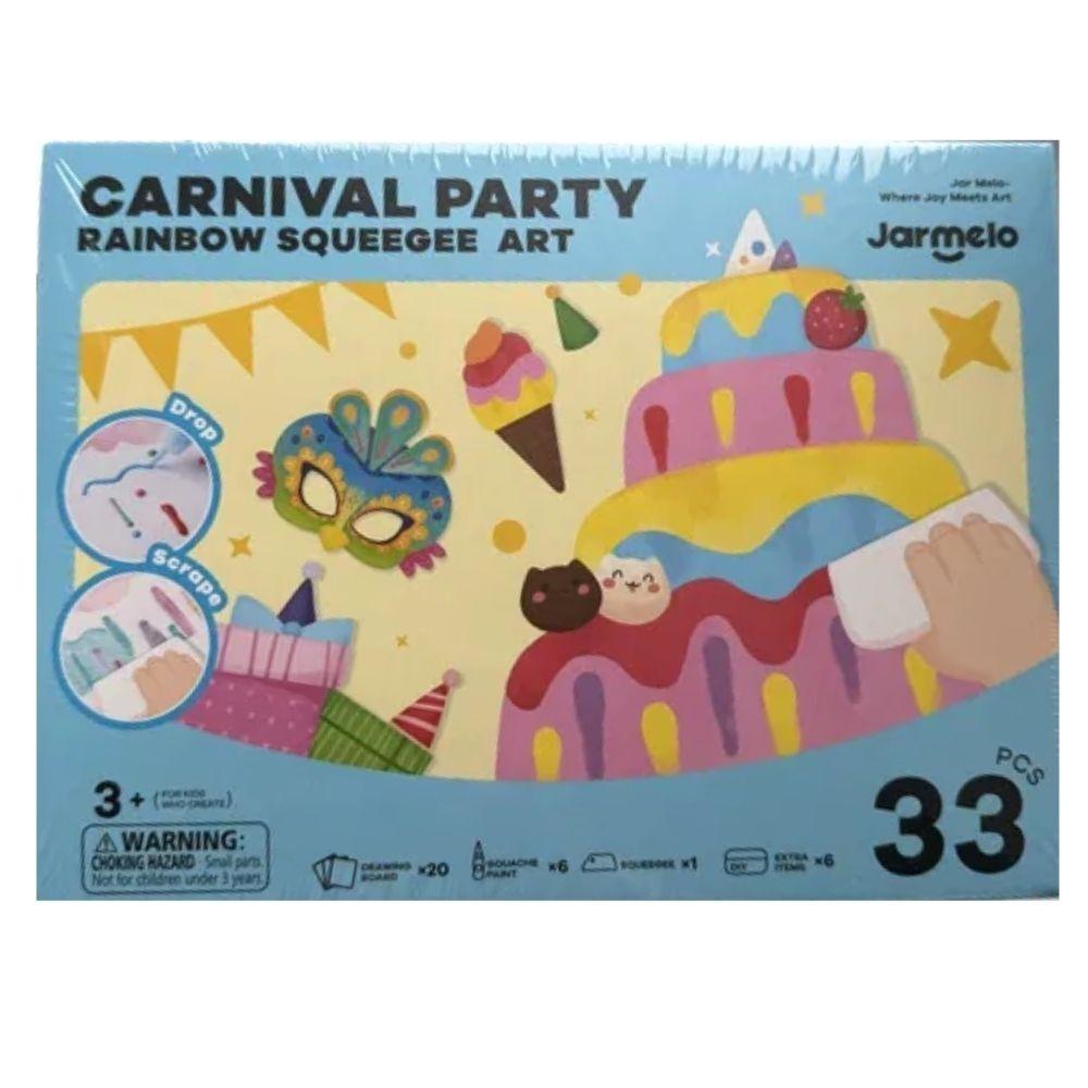Kit dibujo creativo con espátula Jar Meló - CARNIVAL PARTY