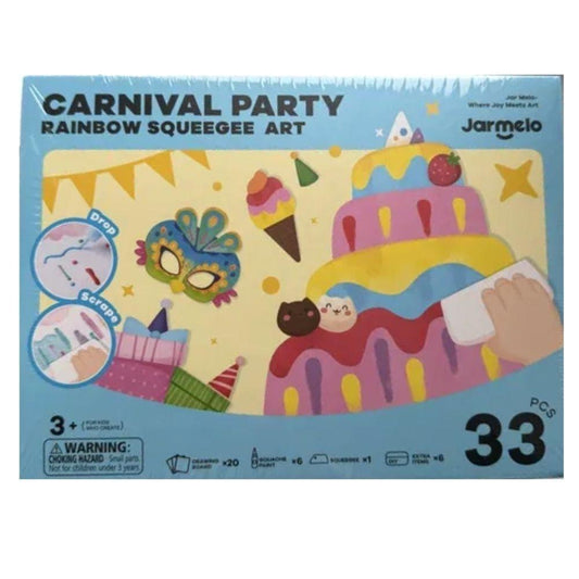 Kit dibujo creativo con espátula Jar Meló - CARNIVAL PARTY