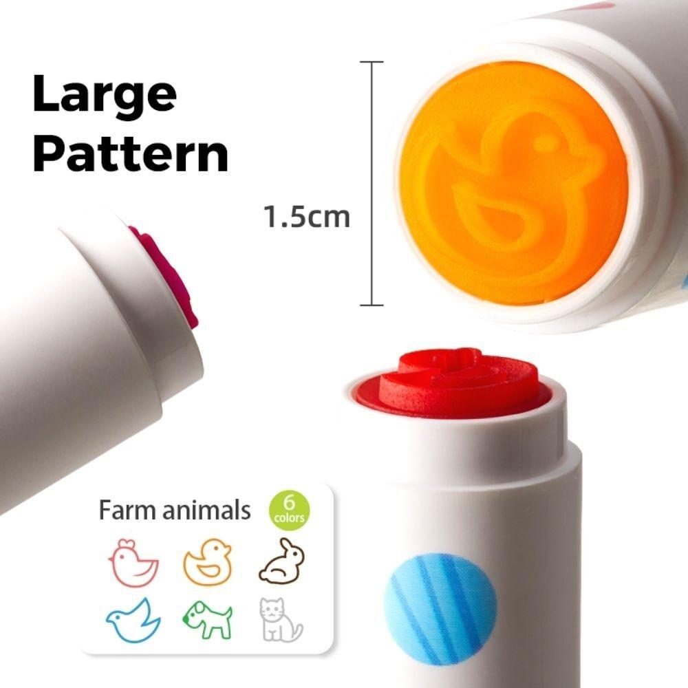 Rotuladores Lavables con Sello de Animal JARMELO