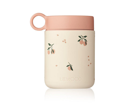 Termo sólidos 350ml Peach Liewood