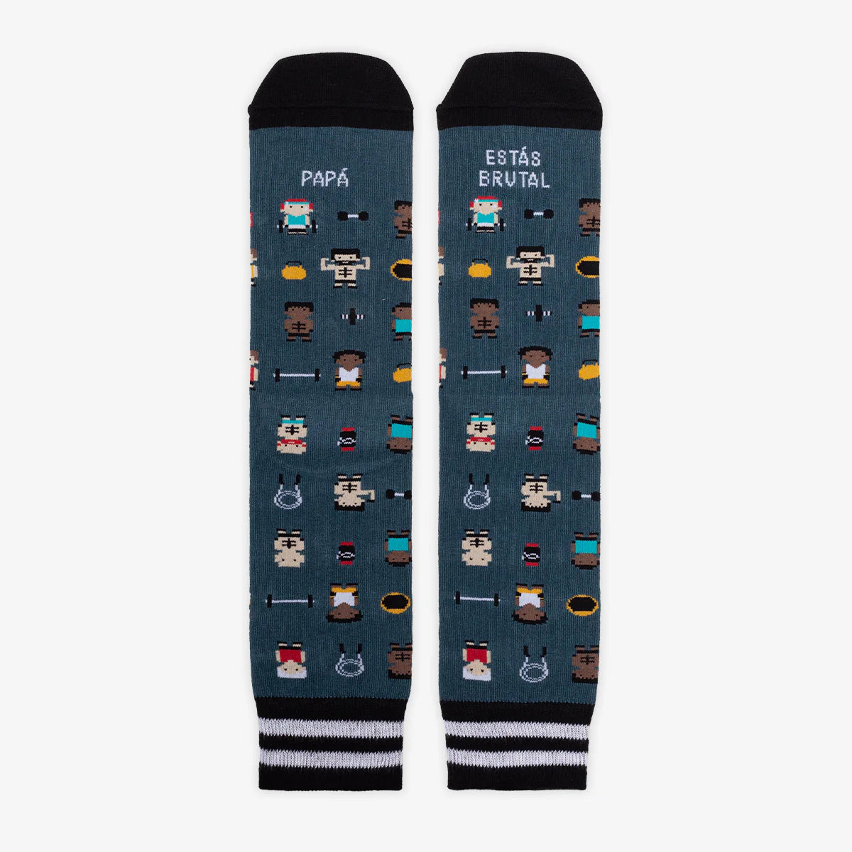 Kit Taza + Calcetines "Papá estás brutal"