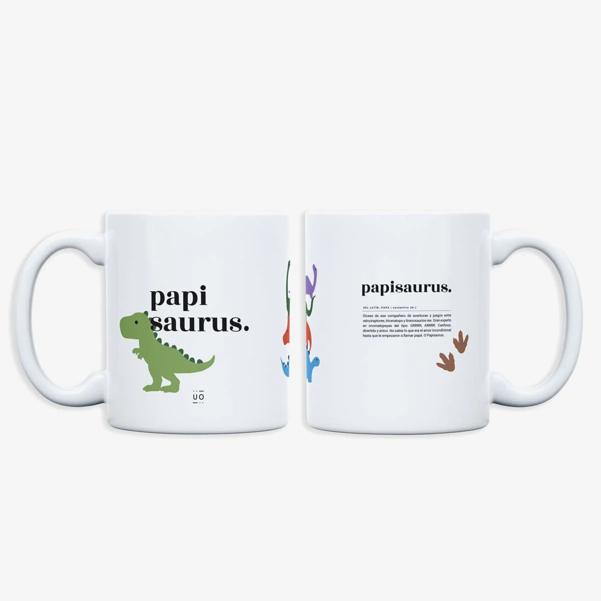 Kit Taza + Calcetines "Papi-saurus"