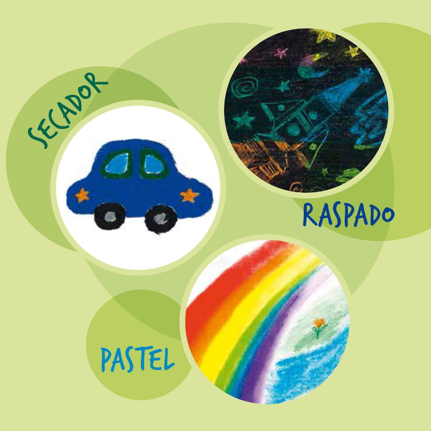 Lápices de colores Woddy 3 en 1 - 10 unidades - Stabilo