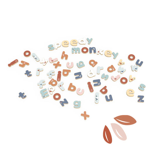 Letras magnéticas Speedy Monkey