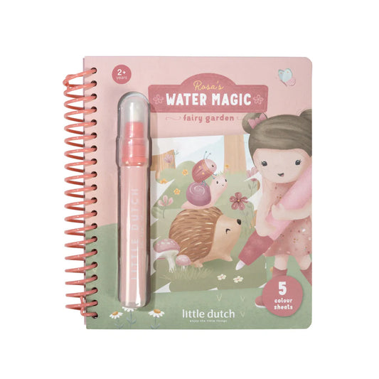 Libro mágico agua Little Dutch - Rosa Fairy Garden