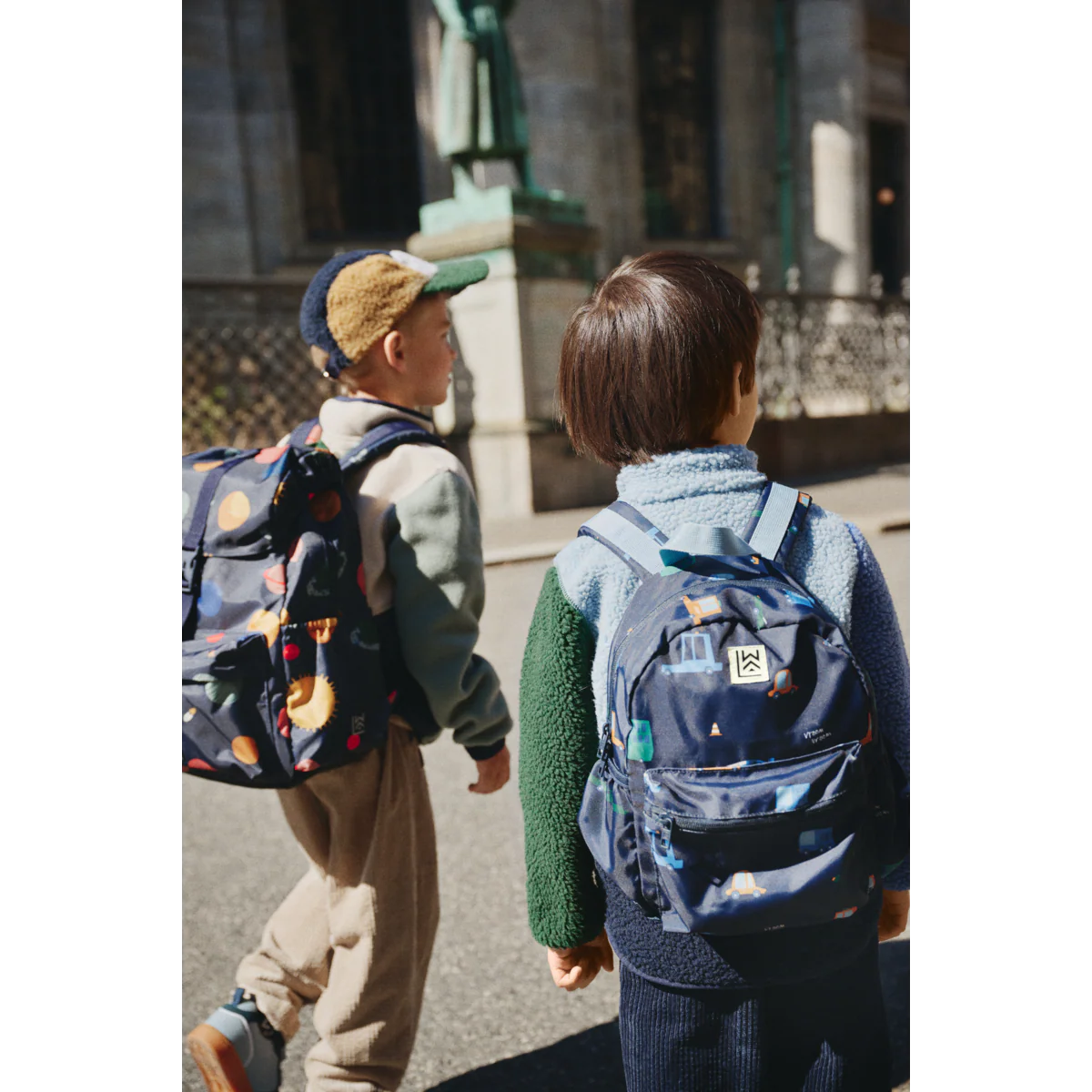 Mochila infantil Andreas Liewood - Cars / Classic navy