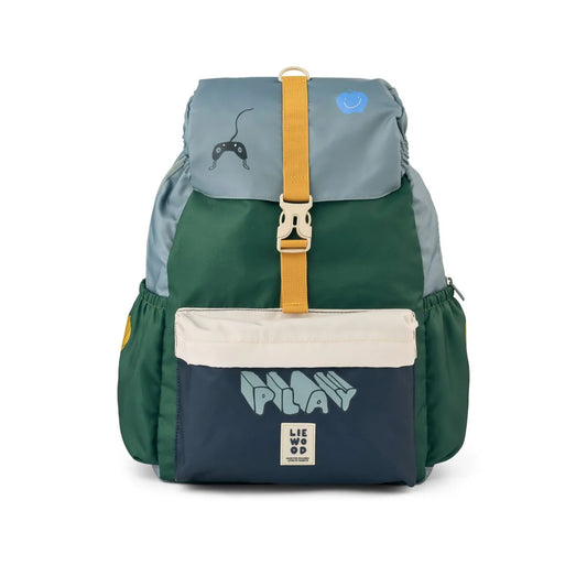 Mochila escolar Johnny Liewood - Play multi mix