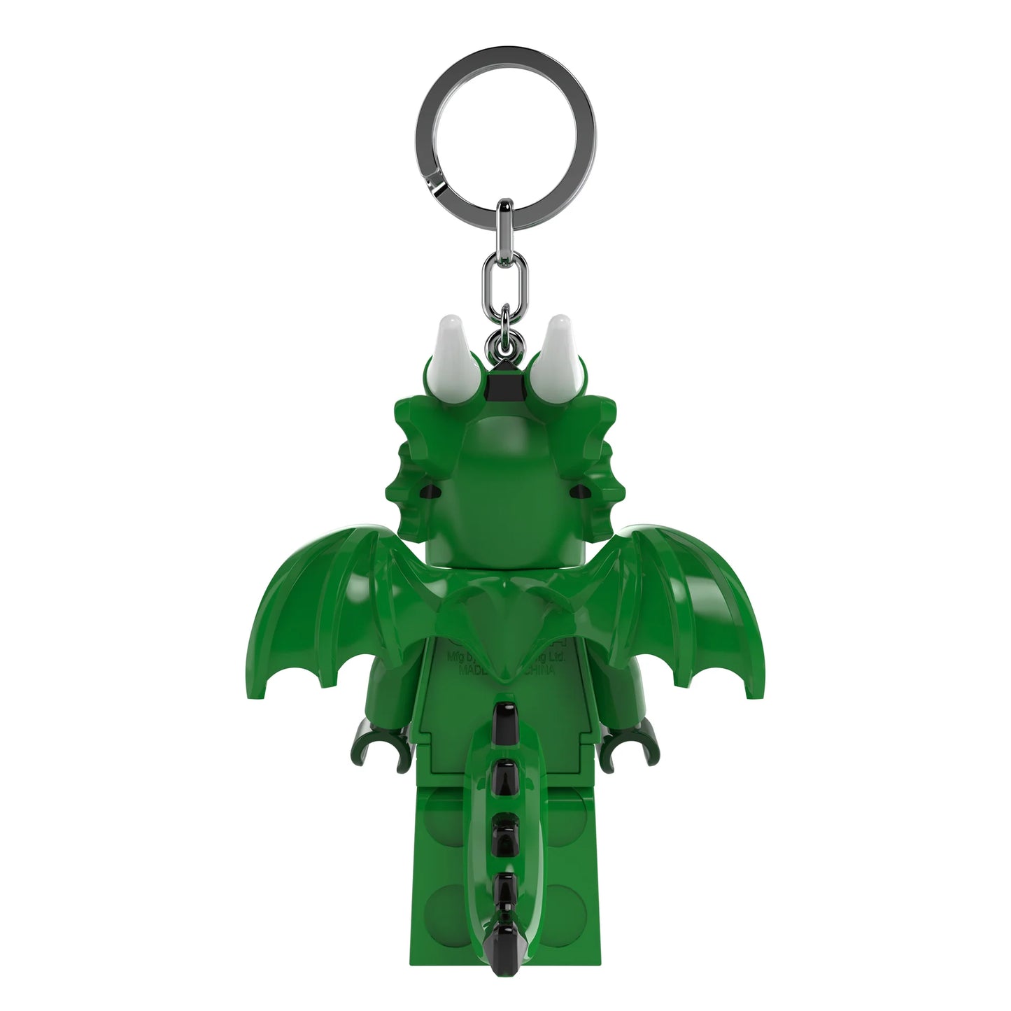Llavero con linterna LEGO® – Dragón verde.