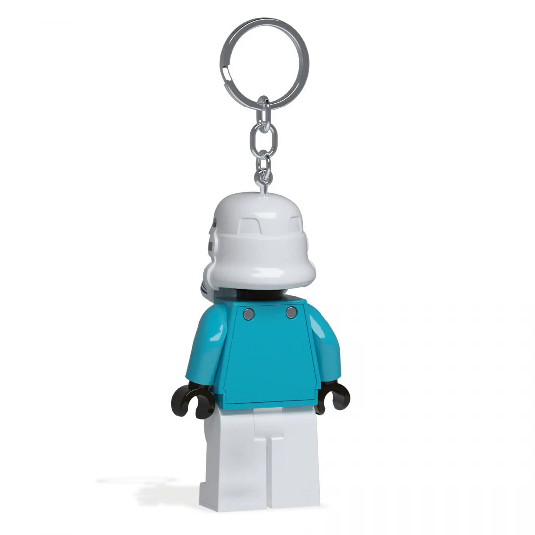Llavero con linterna LEGO® - Stormtrooper™ Navideño de Star Wars™.