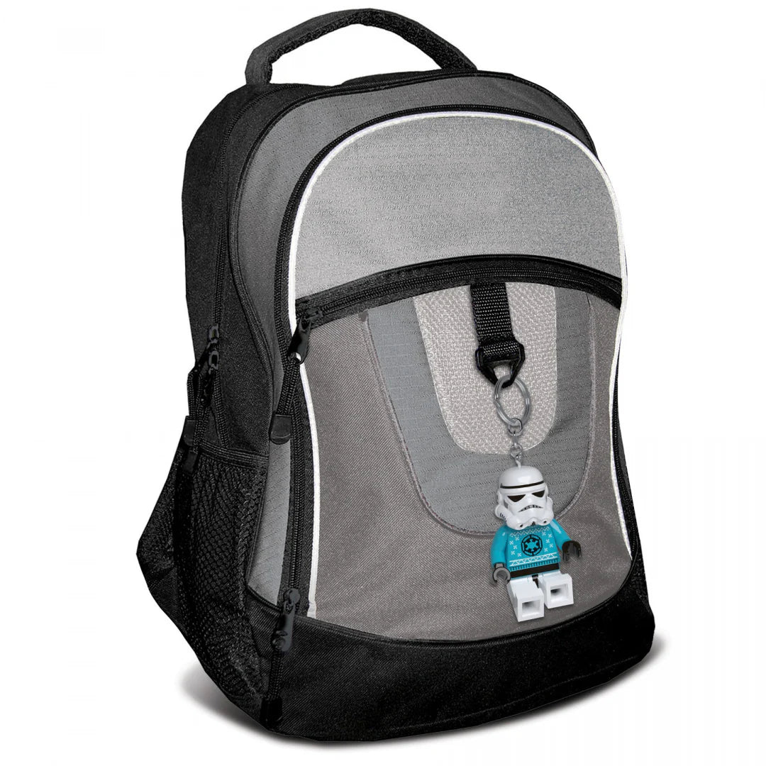 Llavero con linterna LEGO® - Stormtrooper™ Navideño de Star Wars™.
