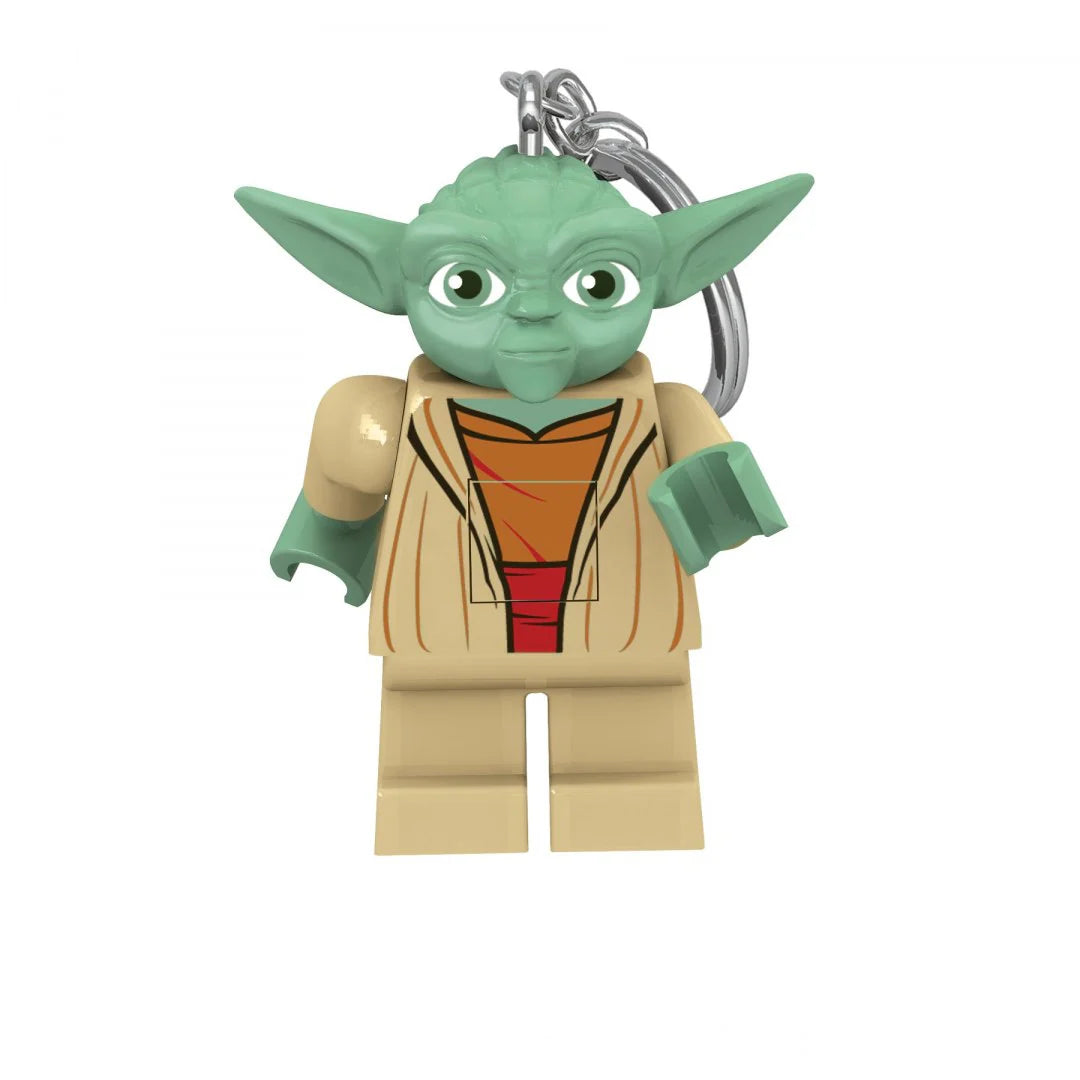 Llavero con linterna LEGO® – Yoda Star Wars™.