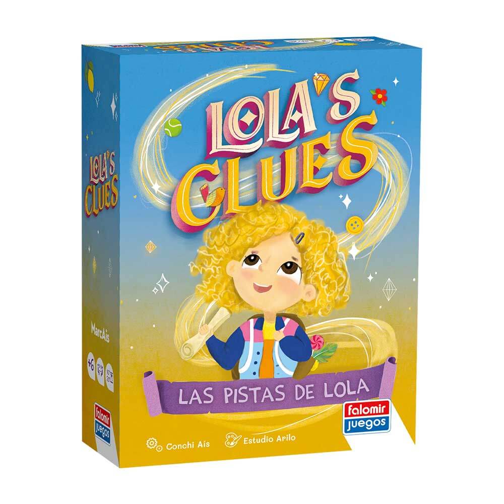 Juego de mesa Lola's clue - Falomir Juegos