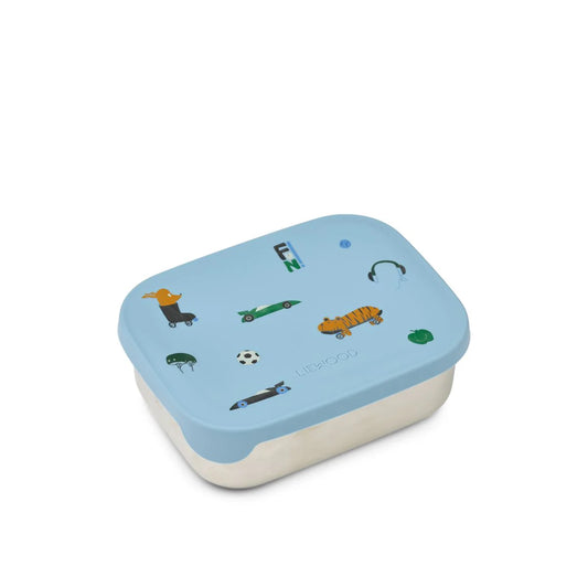 Fiambrera acero inox Arthur Liewood - Fun / Beach blue