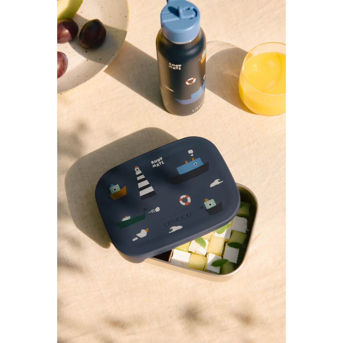 Fiambrera acero inox Arthur Liewood - Sailing / Classic navy