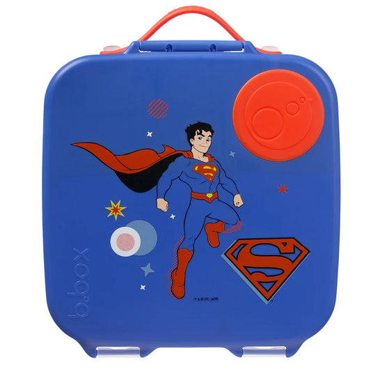 Fiambrera grande con gel refrigerante B.Box - Superman