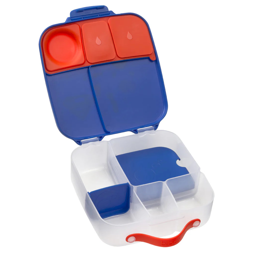 Fiambrera grande con gel refrigerante B.Box - Superman