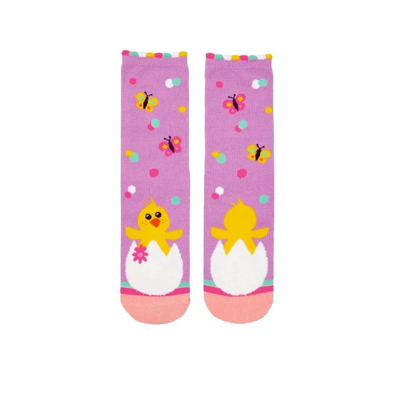 Calcetines Mágicos Die Spielgelburg - Pollito Pascua
