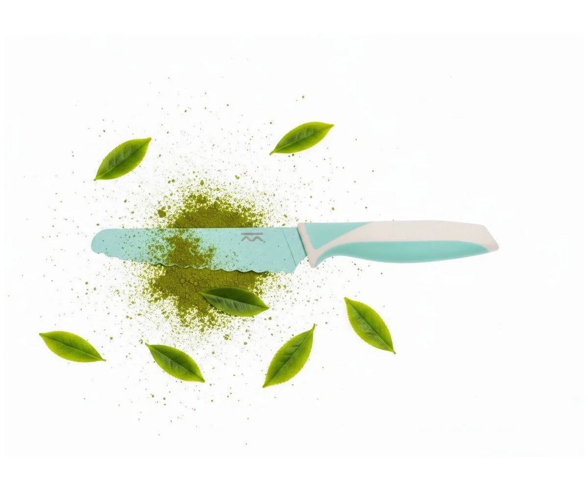 Cuchillo de aprendizaje KiddiKutter Matcha Latte
