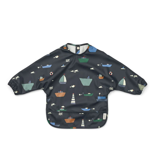 Babero con mangas Merle Liewood - Sailing / Classic navy