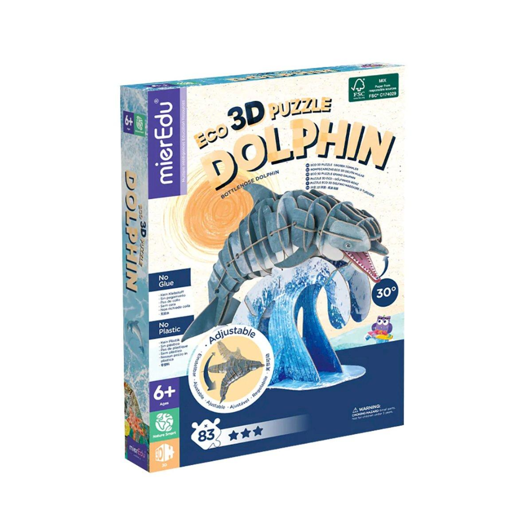 Puzzle Ajustable 3D Delfin MierEdu