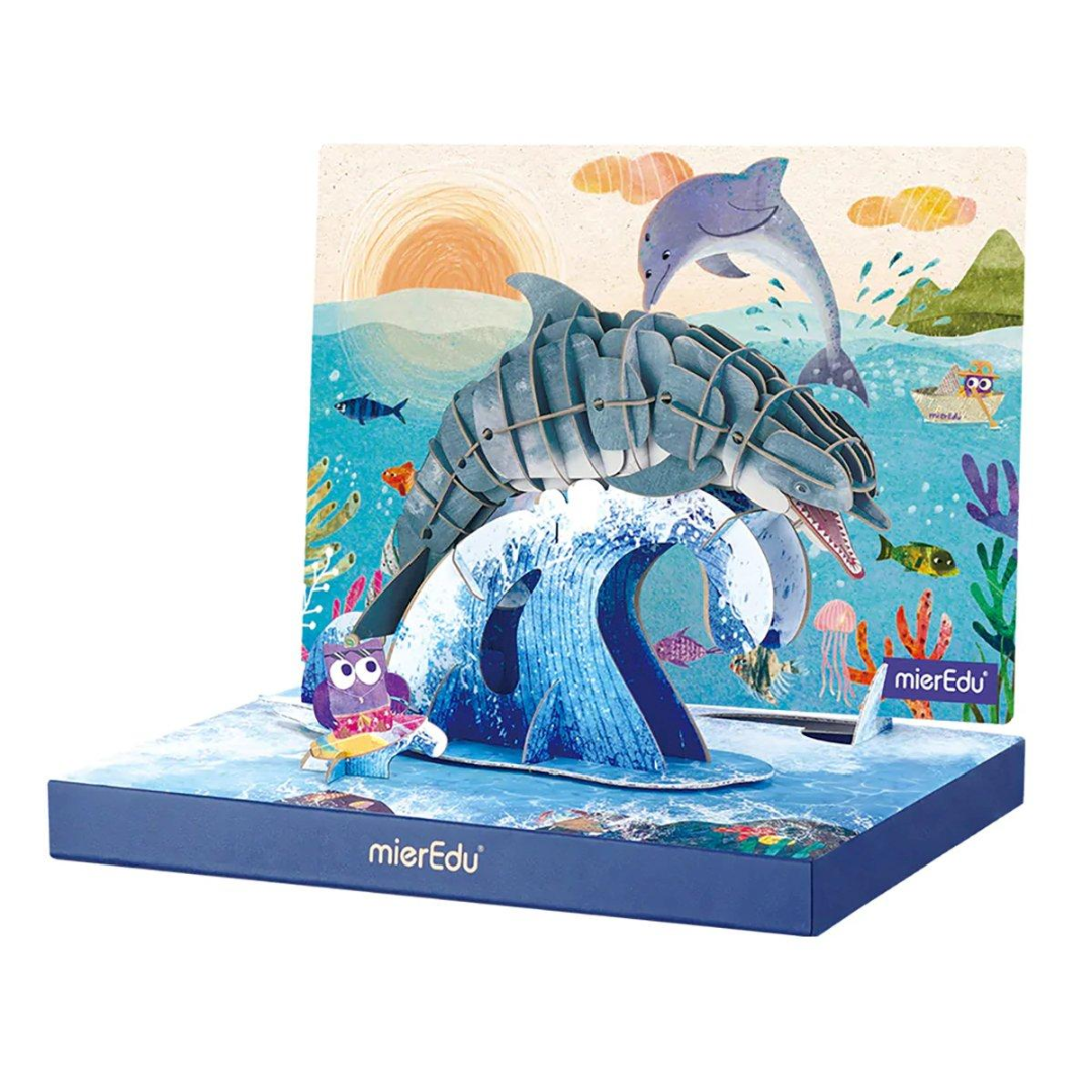 Puzzle Ajustable 3D Delfin MierEdu