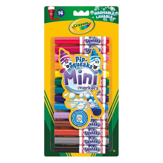 14 mini rotuladores lavables - Crayola