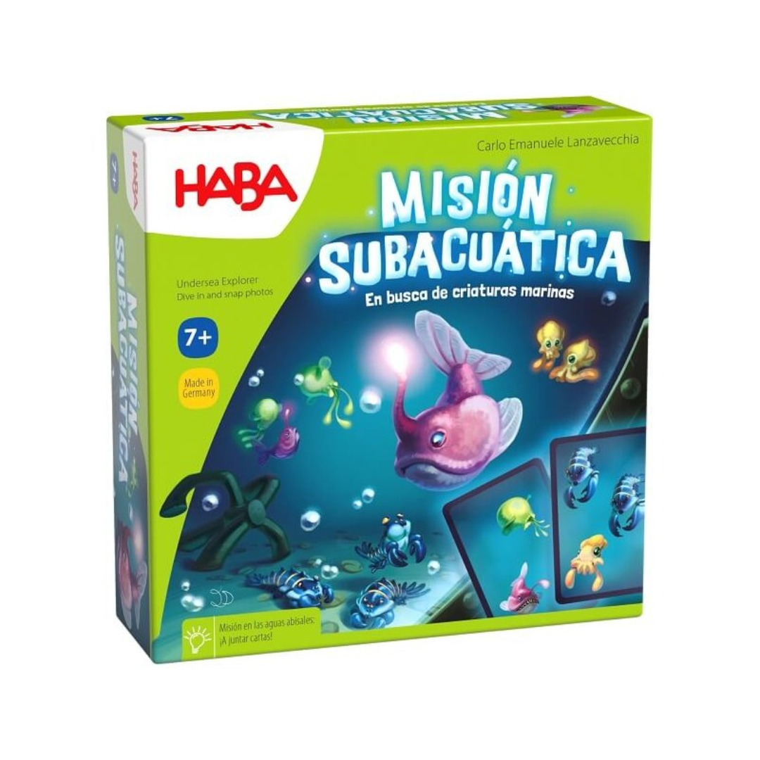 Juego de mesa Misión Subacuática Haba