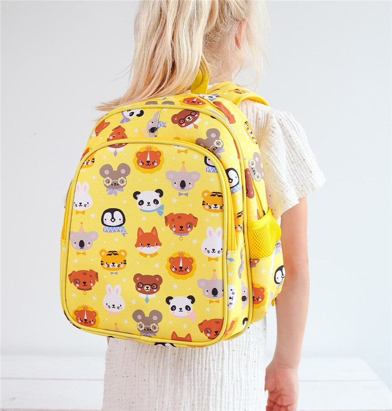 Mochila con bolsillo térmico - A Little Lovely Company Animales