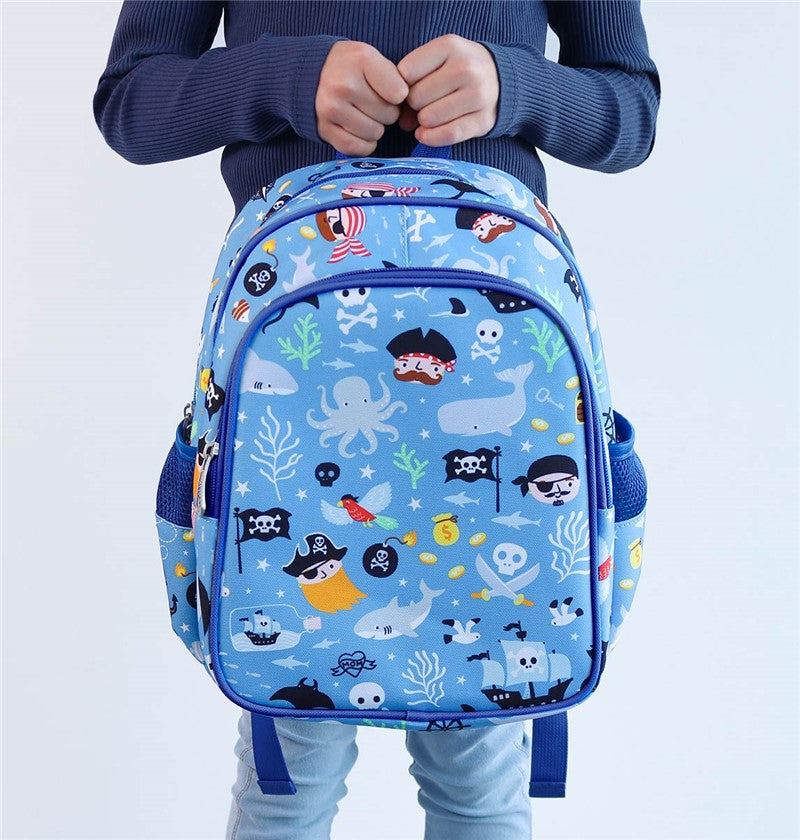Mochila con bolsillo térmico - A Little Lovely Company Piratas