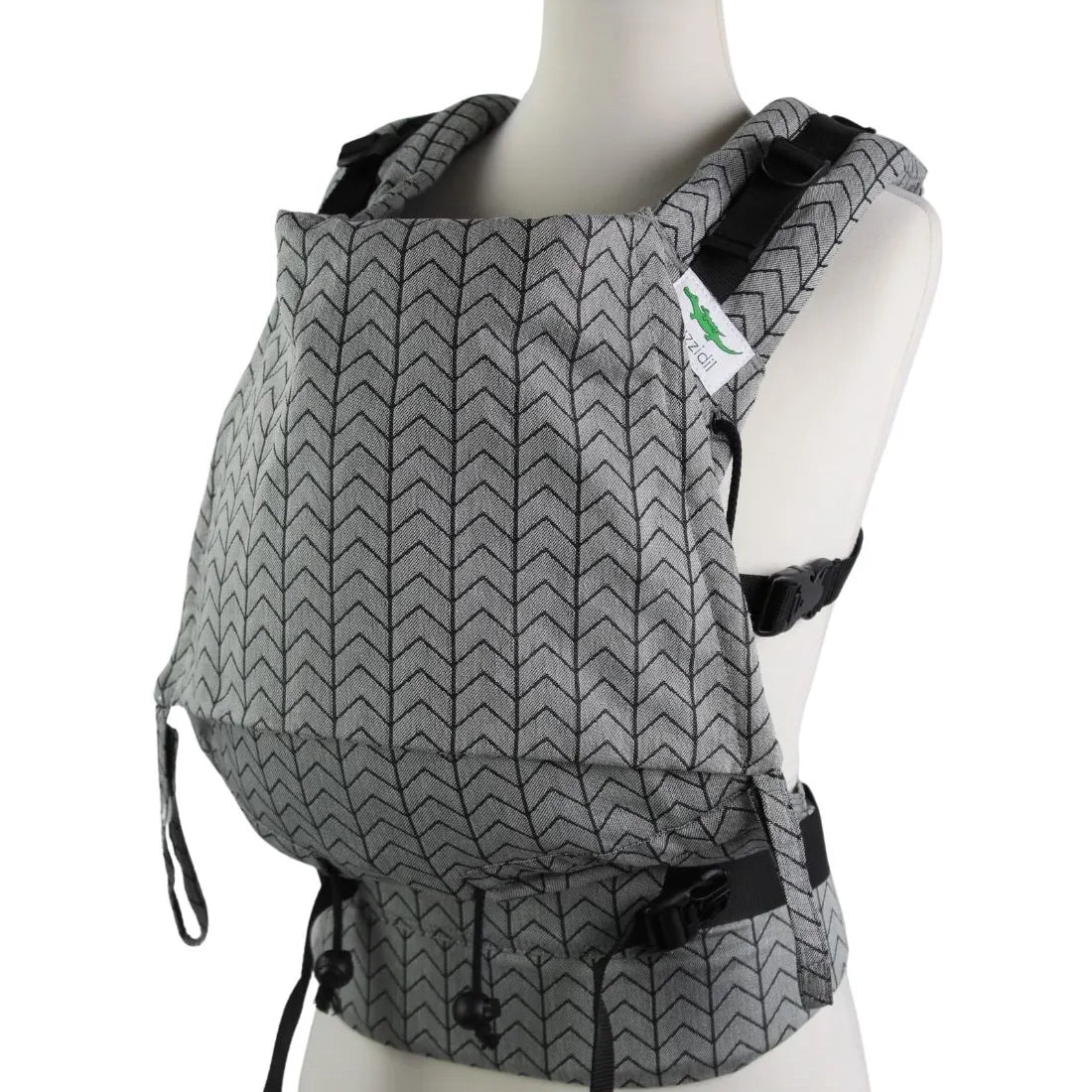 Mochila Buzzidil Baby Evolution Chevron Silver