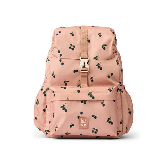 Mochila escolar Johnny Liewood - Berry / Pale Tuscany