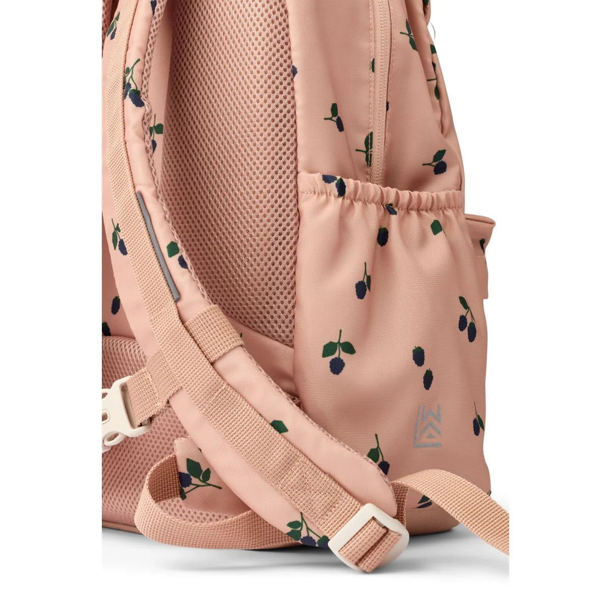 Mochila escolar Johnny Liewood - Berry / Pale Tuscany