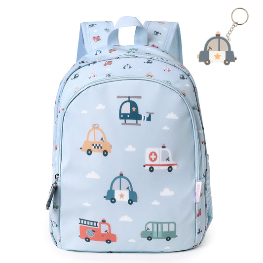Mochila Mediana + Llavero Tutete City Cars