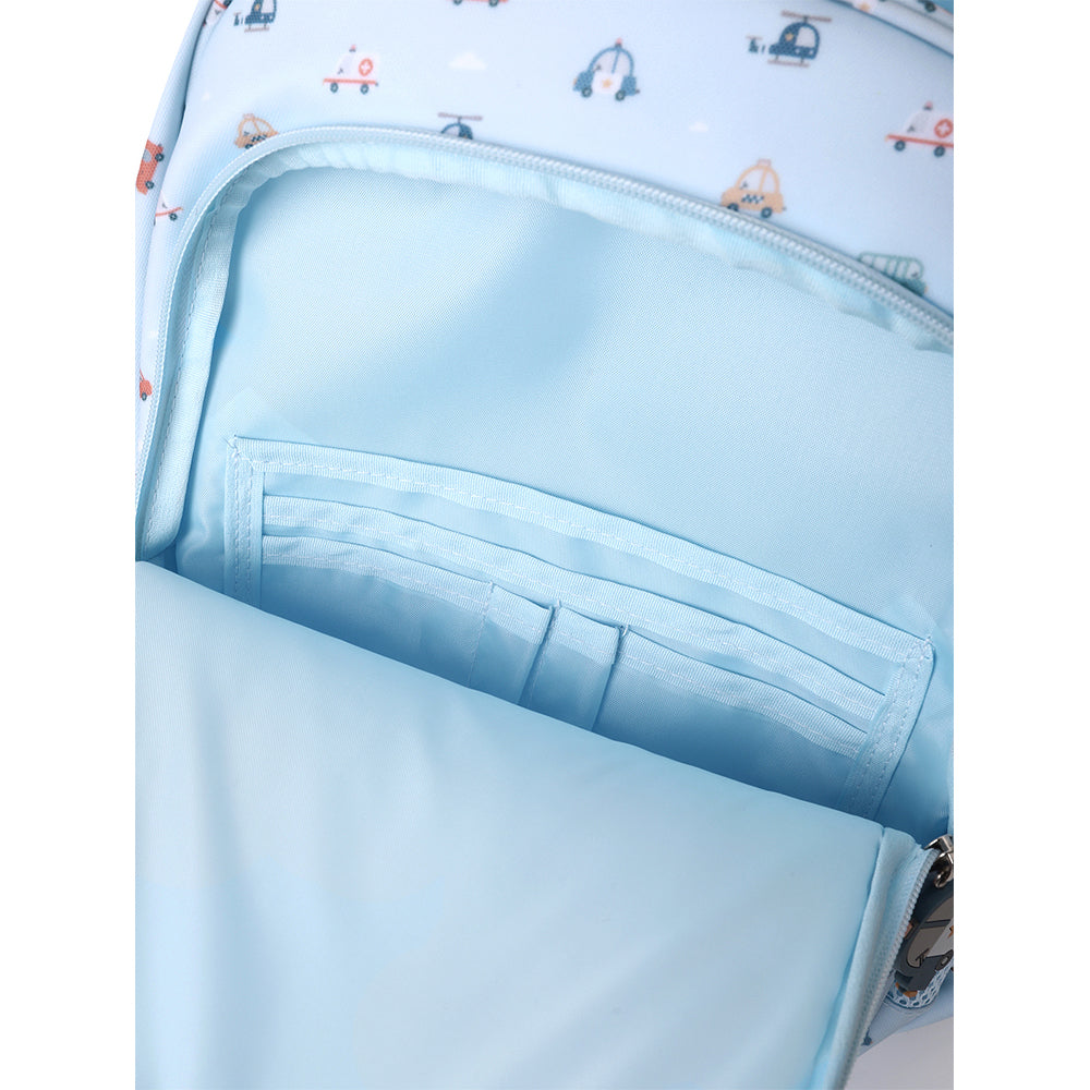 Mochila Mediana + Llavero Tutete City Cars