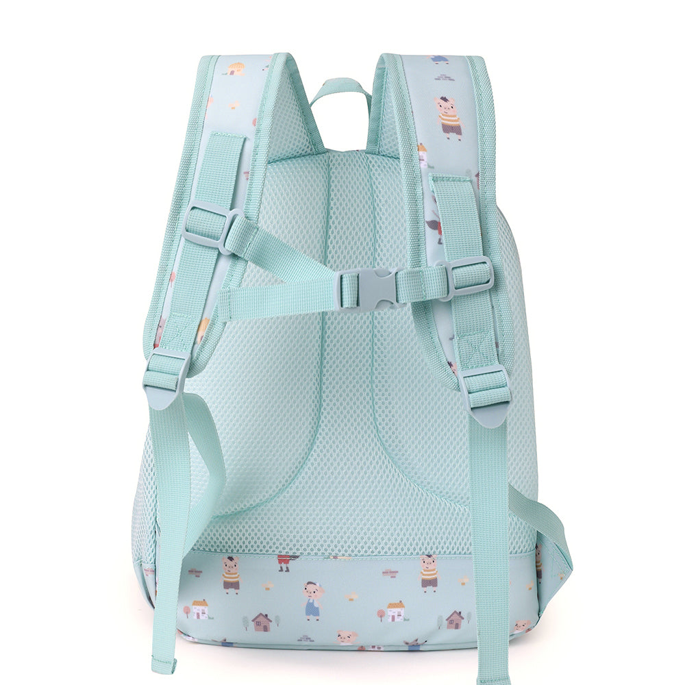 Mochila Mediana + Llavero Tutete The Three Little Pigs