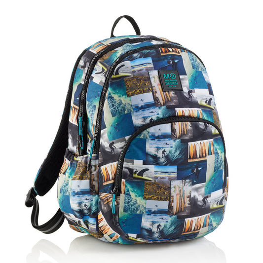 Mochila escolar triple Oslo Surfin