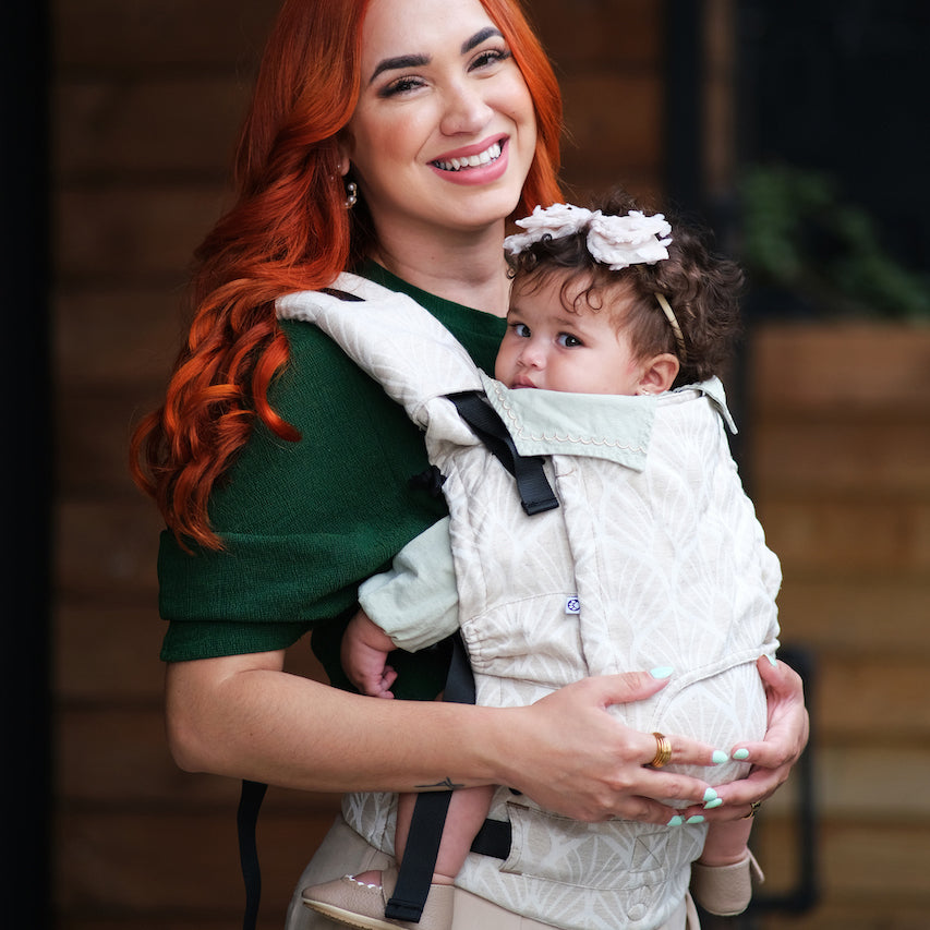 Mochila Neko Smart Baby Perla Lino